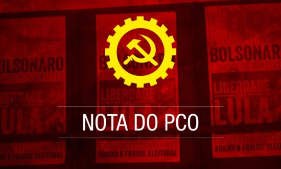 Nota Oficial do PCO